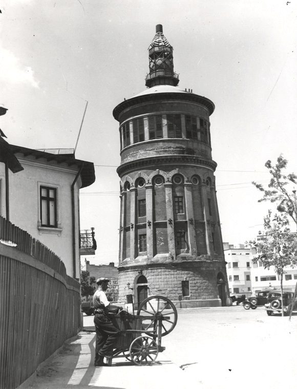 Foișorul de Foc din Obor în 1929 