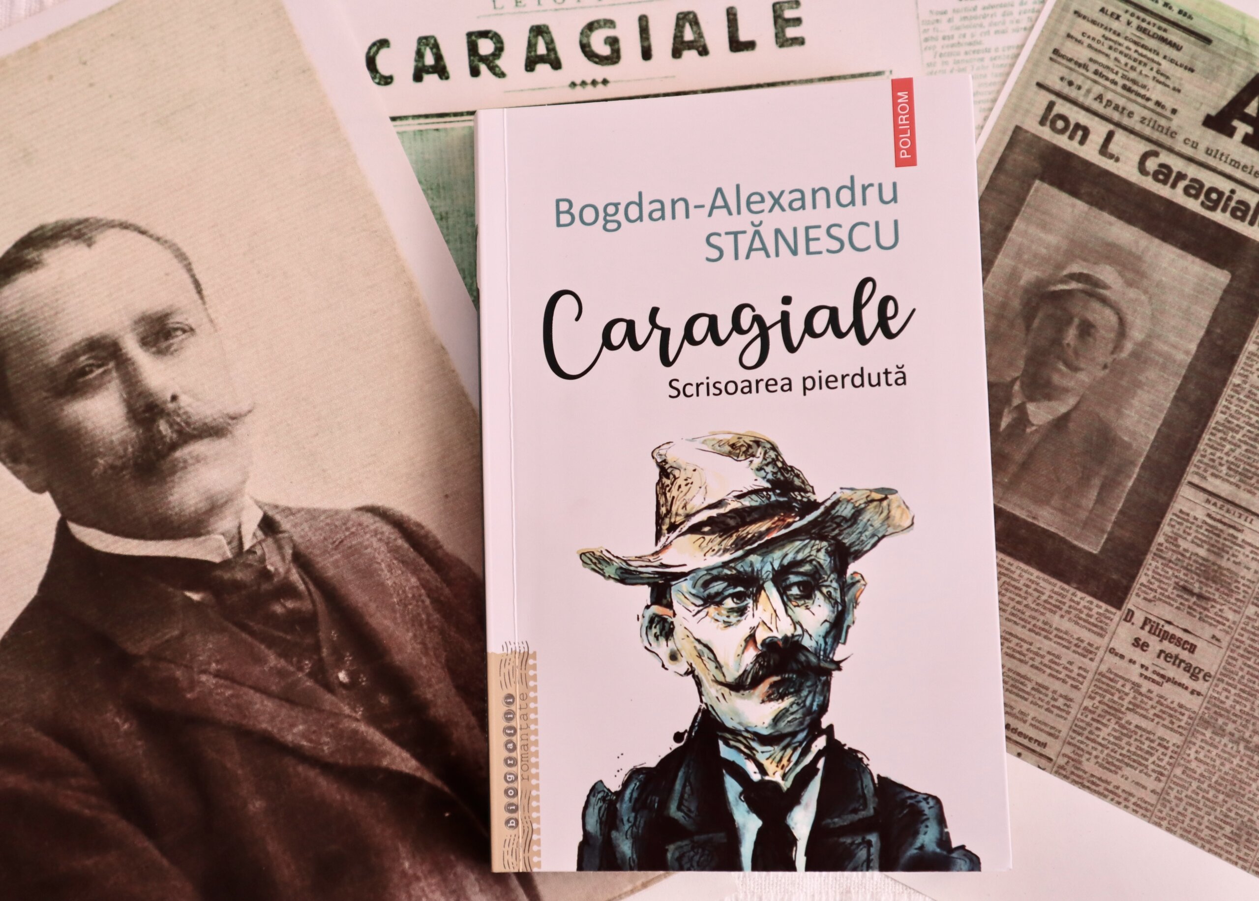 Coperta carte Caragiale, Bogdan-Alexandru Stănescu